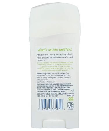 Tom's of Maine Natural Aluminium-Free Deodorant Stick - Long Lasting Beautiful Earth Scent | 2.25 oz - Buy Online on GoSupps.com