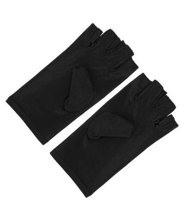Professional Fiber Cotton Anti UV Gloves Nail Art UV Shield Gloves Manicure ToolBlack Safety The Lamps Will Have an Instantaneous Effe (Yctzexk1pz25ih8-11) - Buy Online on GoSupps.com