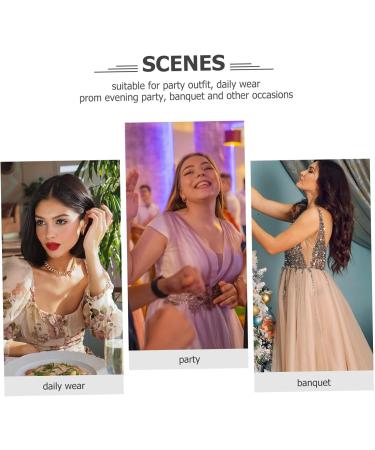 Beatifufu Rhinestone Hair Clips Alligator Hair Clips Sparkly Hair Clips Sparkling Hair Clips Hair Bling Sparkle Hair Clips Rhinestone Barrettes for Women Hair up Mother Temperament Metal - Buy Online on GoSupps.com