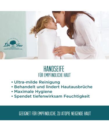 Dr.Tree Bio Dermo Protective Liquid Soap for Sensitive Skin | Vegan 99.7% Natural | 400ml - Restore Your Skin Barrier - Buy Online on GoSupps.com
