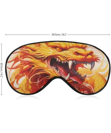 Dragon Sleep Mask - Ultralight Comfortable Eye Mask for Blocking Light | Perfect for Travel & Sleep - Ideal for Men & Women - Buy Online on GoSupps.com
