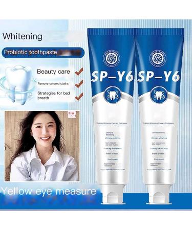 Prediotics Whitening Toothpaste with Probiotics - SP-Y6 for Healthy Teeth & Gums (1pc) - Best International Shipping - Buy Online on GoSupps.com
