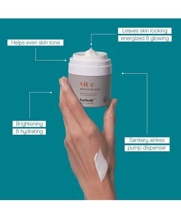 Baebody Vitamin C Moisturizer 1.7 fl oz - Brightening & Hydrating Face Cream - Buy Online on GoSupps.com