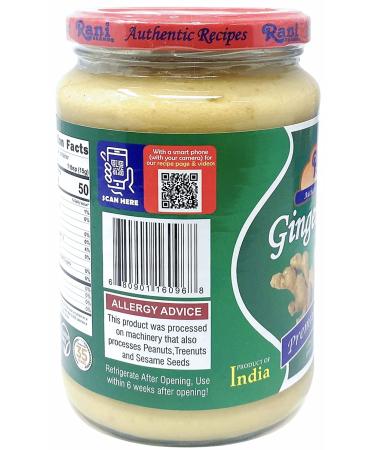 Rani Ginger Garlic Cooking Paste 26.5oz (750g) Glass Jar  Vegan | Gluten Free | NON-GMO | No Colors | Indian Origin Ginger Garlic 1.65 Pound (Pack of 1) - Buy Online on GoSupps.com
