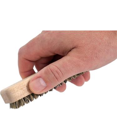 MERXartis Craftsman Brush Set of 2 - Beech Wood Hand Washing Brushes with Firm Short Bristles for Stubborn Dirt | International Shipping Available - Buy Online on GoSupps.com
