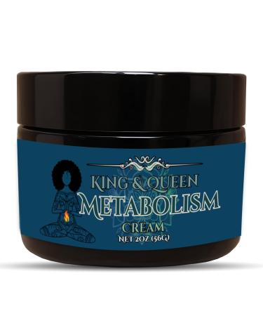 Metabolism Balance Cream Everyday Energy & Wellness Support | Berberine Alpha Lipoic Acid Cinnamon Chromium Magnesium | Metabolism 2 oz King & Queen Wellness
