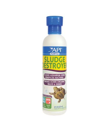 API Turtle Products: Sludge Remover to Clean Aquarium, Water Conditioner to Make Tap Water Safe for Turtles, TURTLEFIX Remedy to treat bacterial infections and repair damaged tissue 8-Ounce Aquarium Cleaner - Buy Online on GoSupps.com