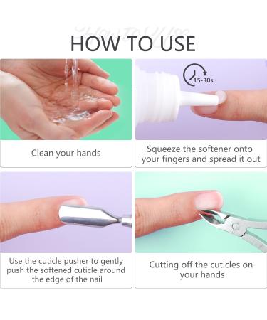 NXJ INFILILA Cuticle Remover 100ml - Instant Cuticle Softener Gel for Hand & Foot Care | Professional Nail Care & Gifts for Women - Buy Online on GoSupps.com