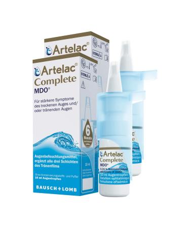 Artelac Complete MDO eye drops 2X10 ml