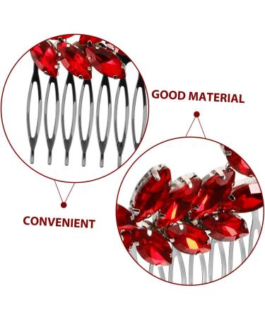 Mikinona Bridal Headwear Bridal Hair Accessories Hair Combs for Wedding Rhinestone Hair Accessories Hair Side Combs Diamond Hair Accessories Wedding Hair Clips for Brides Hair Comb Clips - Buy Online on GoSupps.com