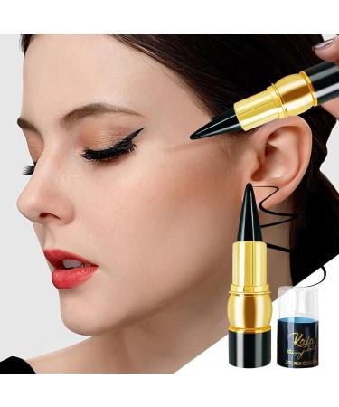  Nbhuiakl Beauty Cosmetics Quick-Drying Water-Resistant Gel Eye Pencil Black - Buy Online on GoSupps.com