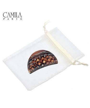 Camila Paris CP1807 French Hair Clip for Thick Long Curly Wavy Hair - Durable Styling Claw Clip for Women - Strong Hold, No Slip Grip - Made in France - 3.5 Inch (Pack of 1) - Buy Online on GoSupps.com
