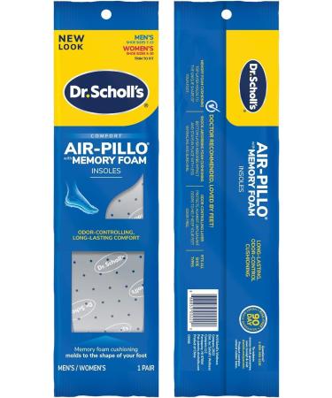 Dr. Scholl's Double Air-Pillo Insoles - Unisex - Pack of 5 - Buy Online on GoSupps.com