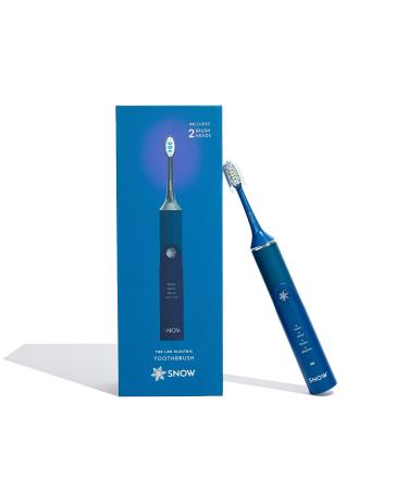 SNOW LED Electric Toothbrush - Perfect for Teeth Whitening and Cleaning - Perfect for Adult, Kids, and Family - Sonic Technology Blue