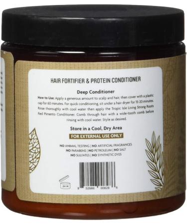 Tropic Isle Living Jamaican Black Castor Oil Protein Conditioner 8oz - Buy Online on GoSupps.com