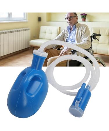 Portable Urinals for Men | 2000ml Spill-Proof Urinal Bottle with Lid | Convenient Urine Jug & Tubeurinal - Buy Online on GoSupps.com