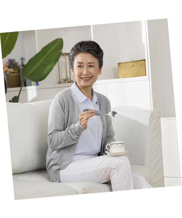 HAPINARY 1 Set Elderly Eating Tableware - Portable Adaptive Utensils for Adults - Stainless Steel Flatware Spoon Fork Tool Kit for Travel - Buy Online on GoSupps.com