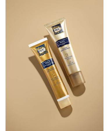 RoC Retinol Correxion Max Wrinkle Anti-Aging System - Hyaluronic Acid Serum for Fine Lines, Dark Spots & Acne Scars - Set of 2 Resurfacing Serums - Buy Online on GoSupps.com