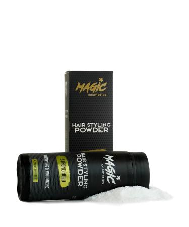 MAGIC COSMETICS Hair Powder Men | Unisex Root Styling Powder - 20g | Matt Look, Anti-Gravity Powder Styler for Instant Volume & Invisible Texture| Suitable for All Hair Types - Buy Online on GoSupps.com