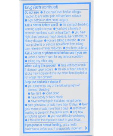 Aleve Liquid Gels 20 ct - Fast & Effective Pain Relief - Buy Online on GoSupps.com