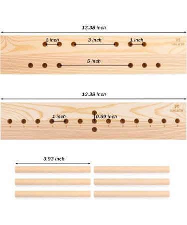 Wooden Ribbon Bow Maker Tool for Christmas, Hair Bows, Gift Bows | DIY Wreath Ribbon Maker for Party Decor, Corsages, Crafts - Includes Instructions - Buy Online on GoSupps.com