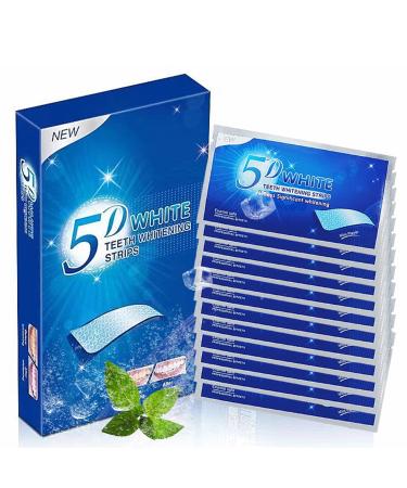 Tooth whitening strips bleaching teeth stripes with lighten results teeth whitening stripes for effectively removes deep stains quick teeth bleaching at home blue - Buy Online on GoSupps.com