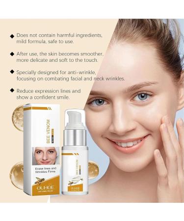 gcdat 2PCS Bee Venom Lotion Cream - Wrinkle Removal & Firming Moisturizing Lifting & Recovery - All Skin Types - Anti-Aging Bee Venom Lotion Cream - 1 Oz Each - Buy Online on GoSupps.com
