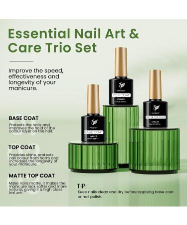 Phoenixy Gel Nail Polishes 24pcs 10ml UV Gel Nail Polish Set Autumn Colours Valentine's Day Halloween Starter Nail Varnish Set Gift Set for Women 24 pcs green blue series - Buy Online on GoSupps.com