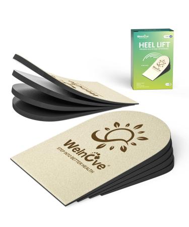 Adjustable Heel Lifts for Women Shoes - Welnove 4 Layers Orthopedic Shoe Lifts for Leg Length Discrepancy Heel Pain Heel Spur Uneven Legs - Heel Inserts for Women Men Shoe 7-9 (Medium) Beige 4 Layers: Medium (1 Pair) - Buy Online on GoSupps.com