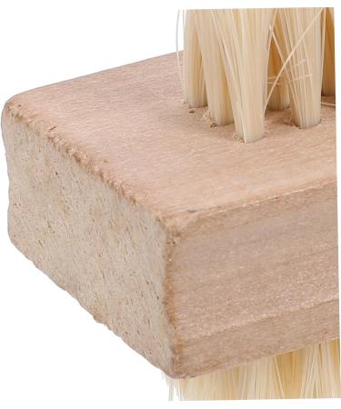 MAGICLULU Pedicure Tools Pedicure Tools Natural Bristle Nail Cleaning Two- sided Fingernail Brush Wooden Toe Brush Scrubber for Bath Shower Pedicure Nail Art Nail Scrubber Nail Scrubber - Buy Online on GoSupps.com