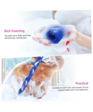 NOLITOY 16 Pcs Long Bath Towel Exfoliating Net Scrubber - Men's Luffa Set for Ultimate Skin Care & Shower Experience - Buy Online on GoSupps.com