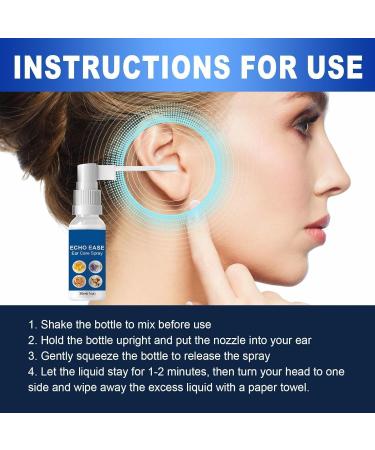 Echo Ease Tinnitus Inhaler Echo Ease Tinnitus Relief Spray EchoEase Tinnitus Inhaler EchoEase Tinnitus Relieve Ear Discomfort (1 Pcs) - Buy Online on GoSupps.com