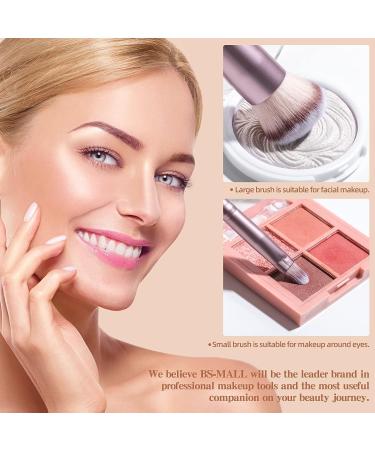 BS-MALL Premium Synthetic Makeup Brushes Set - 14 Rose Brushes Stand Up for Foundation, Powder, Concealers, and Eye Shadows - Buy Online on GoSupps.com