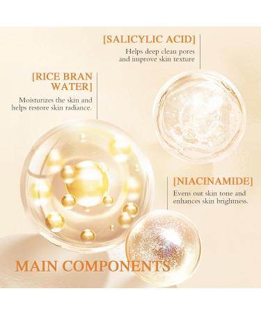 Peel Shot Glow Rice Ampoule Duo 2025 New White And Black Rice Exfoliant Soft Exfoliating Face And Body Scrub Peel Shot For All Skin - Buy Online on GoSupps.com