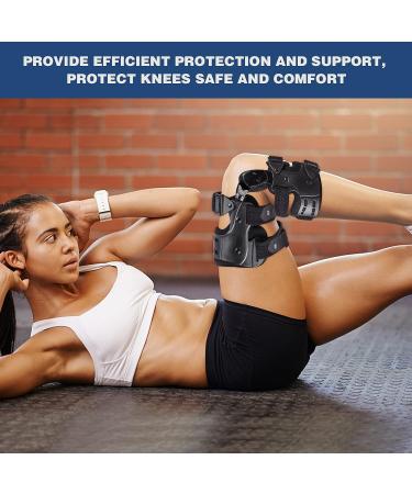OneBrace OA Unloader Knee Brace - Adjustable ROM Hinged Stabilizing Brace for Osteoarthritis Pain Relief in Right Knee - Buy Online on GoSupps.com