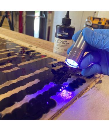 TotalBoat UV Cure Clear Acrylic Resin Kit with Flashlight - Ideal for DIY Jewelry, Crafts, and Coating - Buy Online on GoSupps.com
