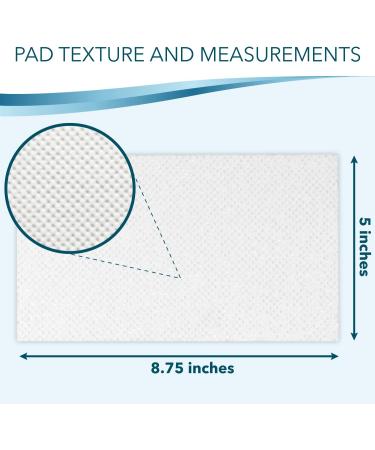 TidyCare Absorbent Commode Pads - Value Pack of 40 | Reduces Odor from Liquid Waste | For Portable Bedside Toilet Chair Buckets and Bedpans - Buy Online on GoSupps.com
