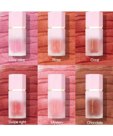 HERBENJOY Cream Blush Set - 4 Colors Soft Blushers for Cheeks - Lightweight & Smudgeproof Liquid Blush - Dewy Finish, Skin Tint Makeup for Mature Skin - SET A 1ml (Pack of 1) - Buy Online on GoSupps.com