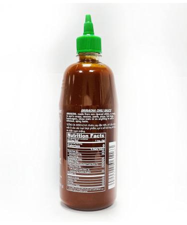 Huy Fong Sriracha Hot Chili Sauce 28 Oz / 740 ml (Pack of 1) - Buy Online on GoSupps.com