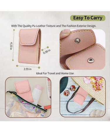 SUBESING 8 in 1 Professional Manicure and Pedicure Kit with Leather Travel Case - Pink - Buy Online on GoSupps.com