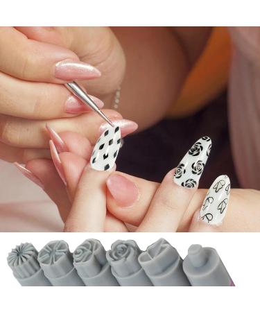 chrox Nail Stamper Pen | Nail Stamping Kit Flower Butterflies 10 Patterns | Nail Stamping Tool Nail Pen Manicure Nail Design Tools for Home Salon Beginners Enthusiasts - Buy Online on GoSupps.com