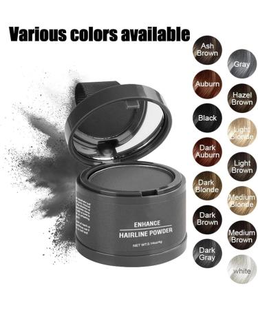 Veinsgrain Root Coverup Veinsgrain Hair Dye Veinsgrain Hair Color Veinsgrain Grain Hair Color Root Touch Up Powder With Mirror Water & Sweat Resistant Hairline Powder(#10 Light Blonde) - Buy Online on GoSupps.com