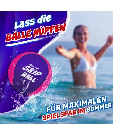 Ultimate Jumping Ball 2-Pack - Perfect for Beach Lake & Pool Fun - Pink/Purple | Create Lasting Memories with Friends & Family - Buy Online on GoSupps.com