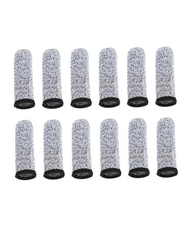 FOMIYES 6 Pairs Cut Resistant Gloves Finger Guards Finger Protection Cots Gloves for Work Chinese Fan Hair Clip Cut Protective Tool Carving Supply Finger Sleeves Safety Mask Thumb Hppe