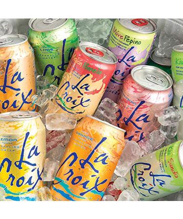 La Croix Sparkling Water Variety Pack - 12 Oz Slim Cans (12-Pack) | Flavored Seltzer Drinking Water | Naturally Essenced - Buy Online on GoSupps.com