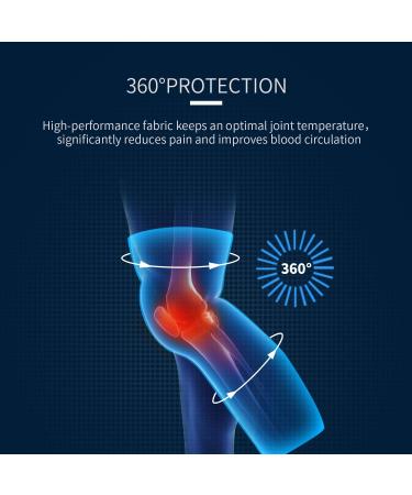 Compression Leg Sleeves for Men and Women - Black - 3X-Large (1 Pair) - Buy Online on GoSupps.com