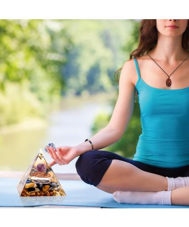 Vuuuuv Horoscope Orgon Pyramid | Virgin Medicinal Crystal Gift Set | Zodiac Stones for Healing & Energy - Buy Online on GoSupps.com