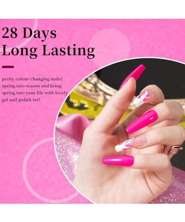 MAYCHAO Pink Gel Nail Polish 1Pc Hot Pink Gel Nail Polish 15ML Pink Gel Polish Soak Off UV LED Nail Polish Nail Art Starter Manicure Salon DIY at Home 0.5 OZ - Buy Online on GoSupps.com