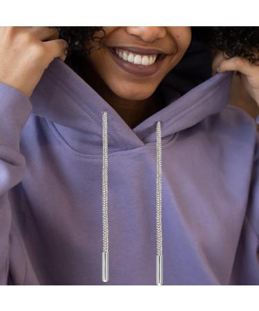 Milist Crystal Strass Kordelschneider - Glitter Rope Replacement Laces for Sneakers & Hoodies (5m + 20 Metal Heads) - International Shipping Available - Buy Online on GoSupps.com